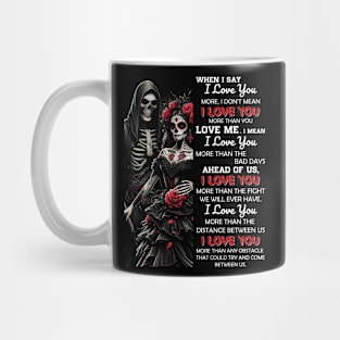 Sugar Skull Couple Mug